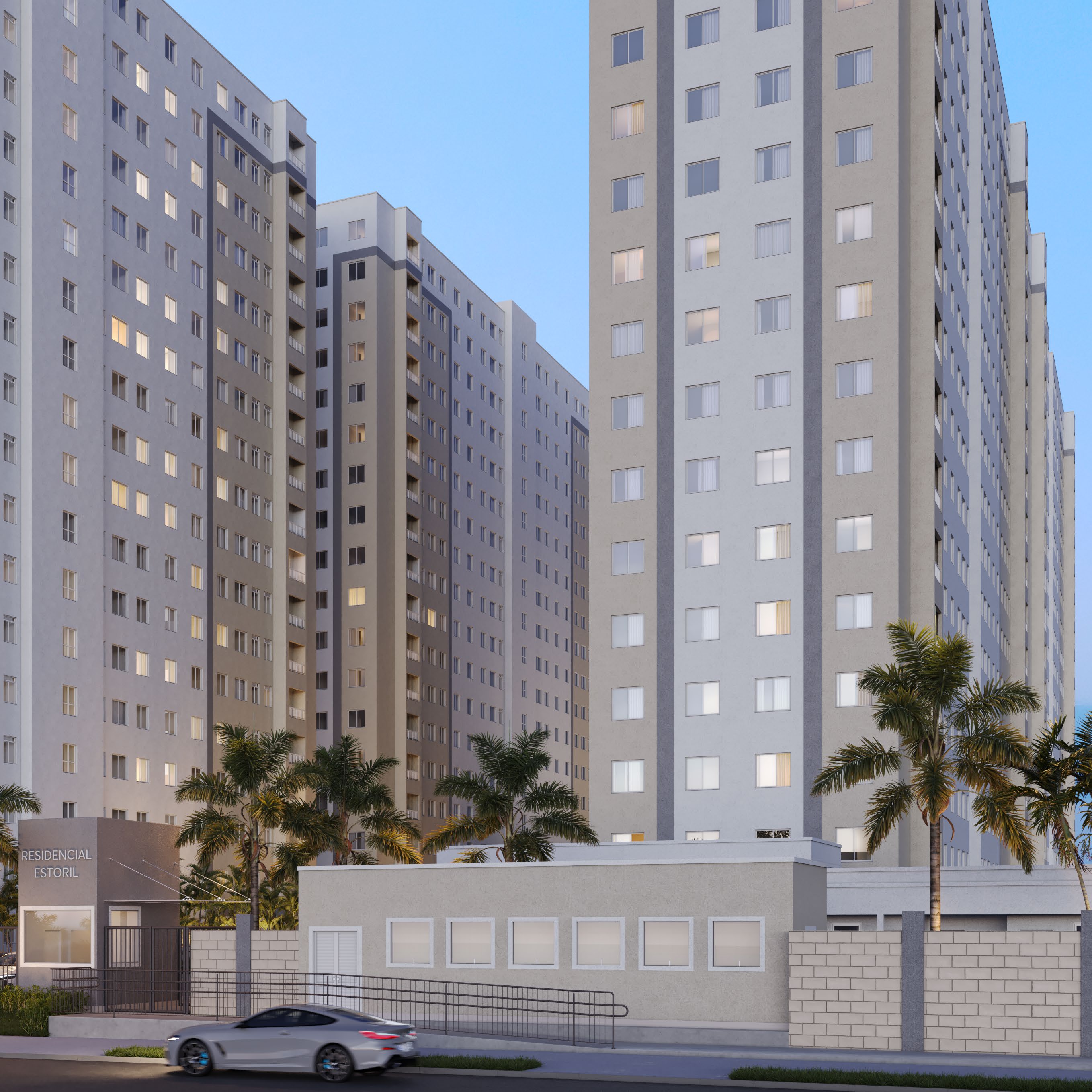 Fachada e guarita — Estoril